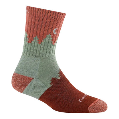 Darn Tough Women's Treeline Micro Crew Midweight with Cushion-Accessories - Socks - Women's-Canyon-S-Appalachian Outfitters