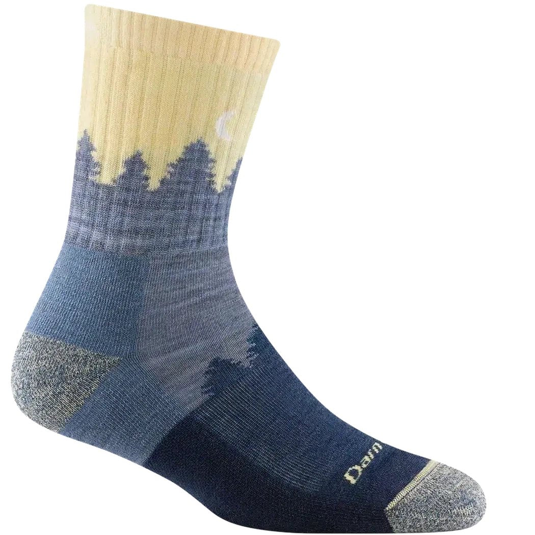 Darn Tough Women's Treeline Micro Crew Midweight with Cushion-Accessories - Socks - Women's-Light Denim-S-Appalachian Outfitters