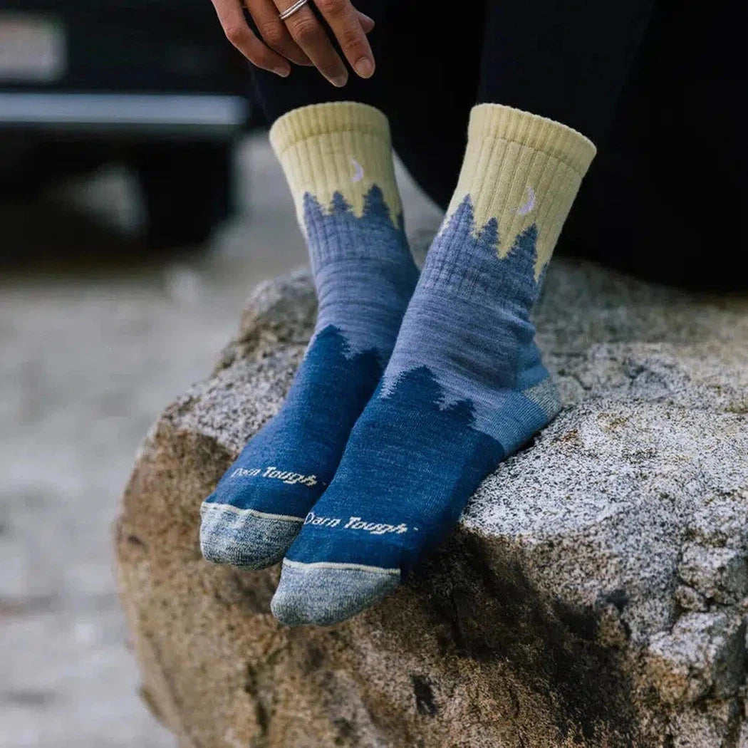 Darn Tough Women's Treeline Micro Crew Midweight with Cushion-Accessories - Socks - Women's-Appalachian Outfitters