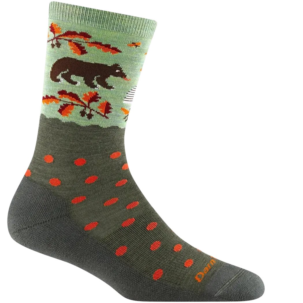 Darn Tough Women's Wild Life Crew Lightweight with Cushion-Accessories - Socks - Women's-Appalachian Outfitters
