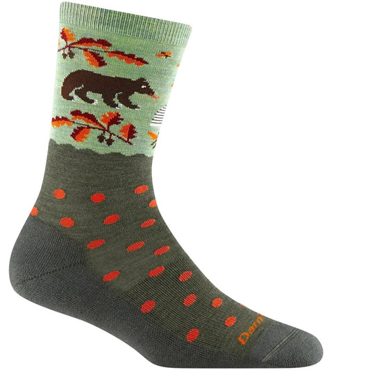 Darn Tough Women's Wild Life Crew Lightweight with Cushion-Accessories - Socks - Women's-Appalachian Outfitters