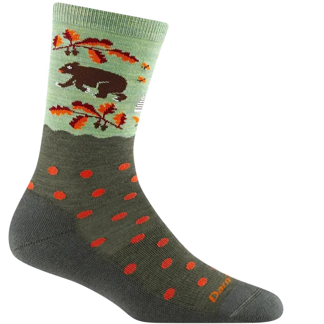 Darn Tough Women's Wild Life Crew Lightweight with Cushion-Accessories - Socks - Women's-Appalachian Outfitters