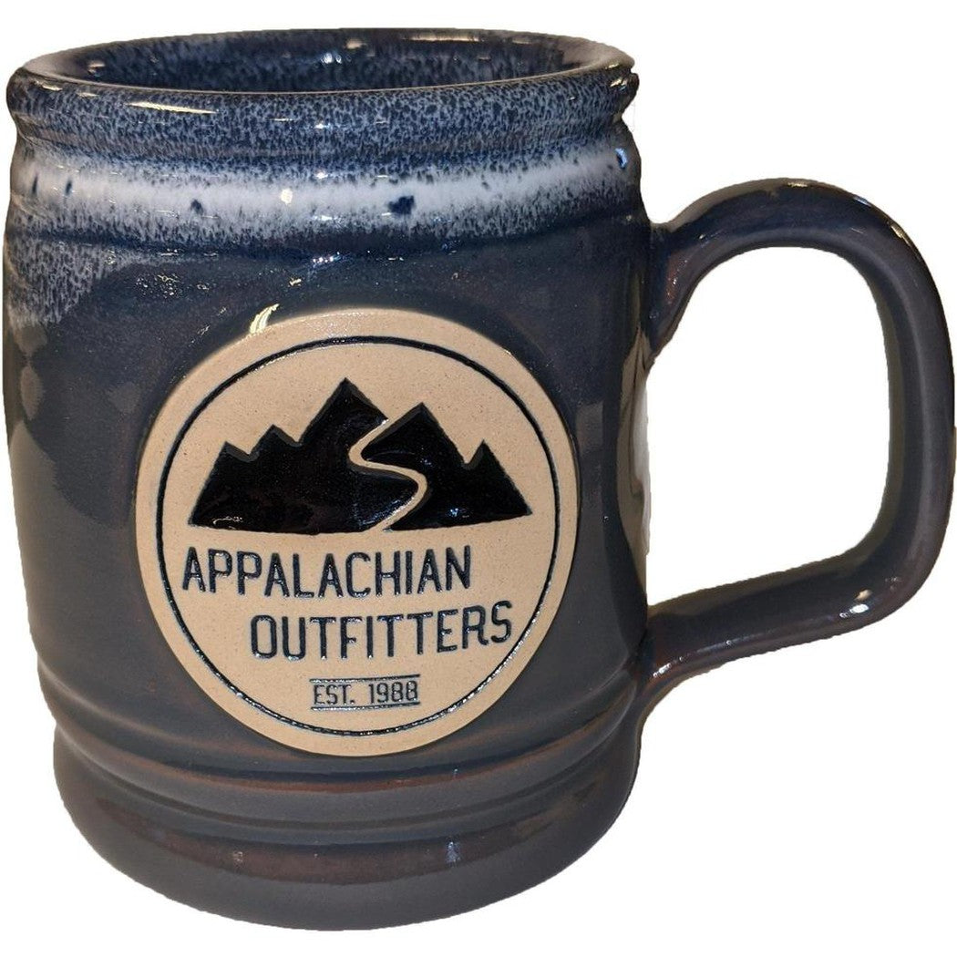 Deneen Pottery Appalachian Outfitters Mug-Camping - Hydration - Mugs-Grey-Appalachian Outfitters