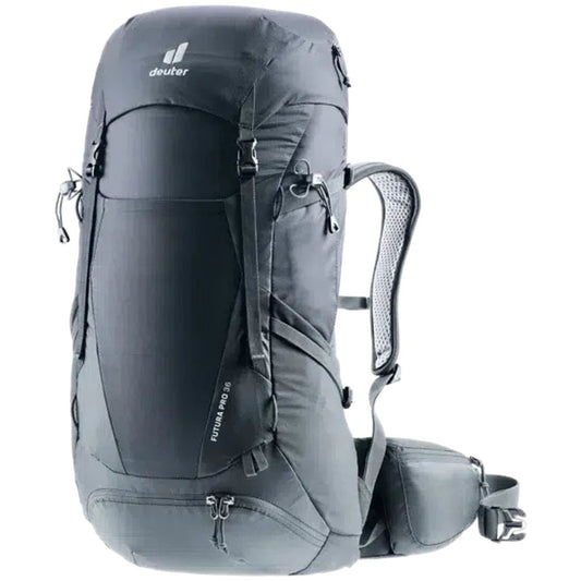 Deuter Futura Pro 36-Camping - Backpacks - Daypacks-Black Graphite-Appalachian Outfitters