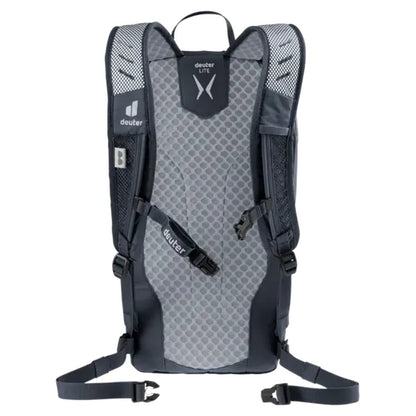 Back view of the Deuter Speed Lite 13 backpack in Atlantic Ink showing the padded back panel and shoulder straps against a white background.
