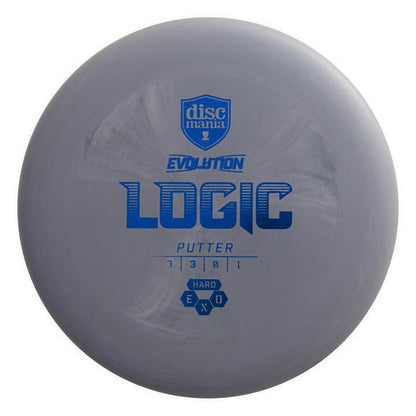 Discmania Hard Exo Logic-Disc Golf - Discs - Putt and Approach-173-176g-Grey-Appalachian Outfitters
