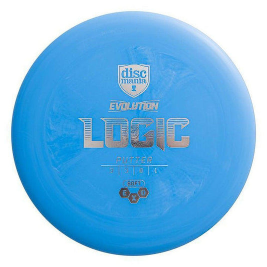 Discmania Soft Exo Logic-Disc Golf - Discs - Putt and Approach-173-176g-Blue-Appalachian Outfitters