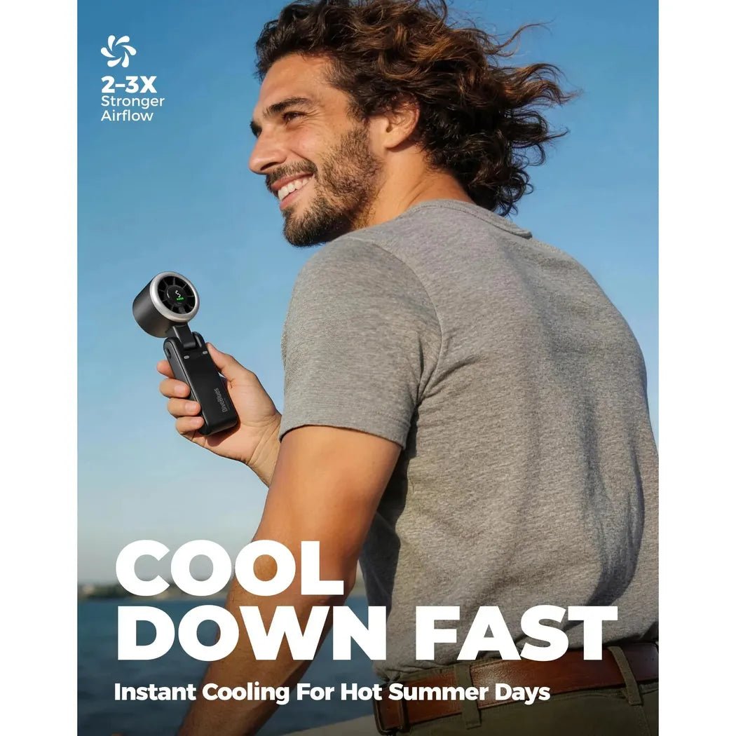 Diveblues JetForce Handheld Fan-Accessories - Phone & Tech-Appalachian Outfitters