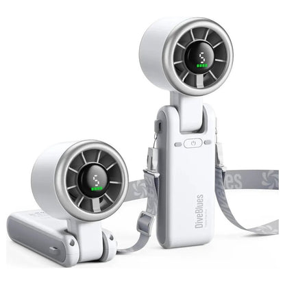 Diveblues JetForce Handheld Fan-Accessories - Phone & Tech-White-Appalachian Outfitters