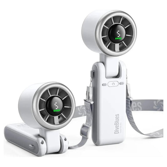 Diveblues JetForce Handheld Fan-Accessories - Phone & Tech-White-Appalachian Outfitters