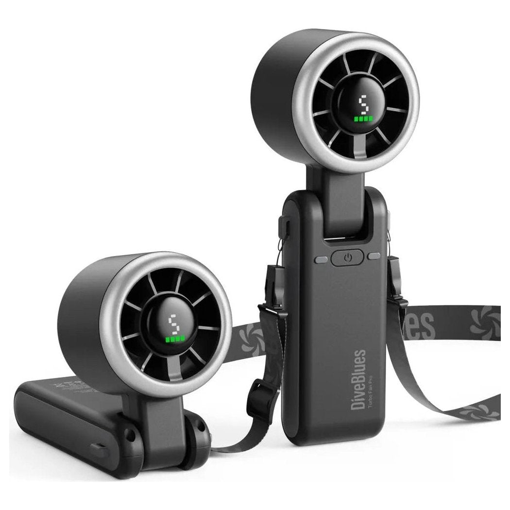 Diveblues JetForce Handheld Fan-Accessories - Phone & Tech-Black-Appalachian Outfitters