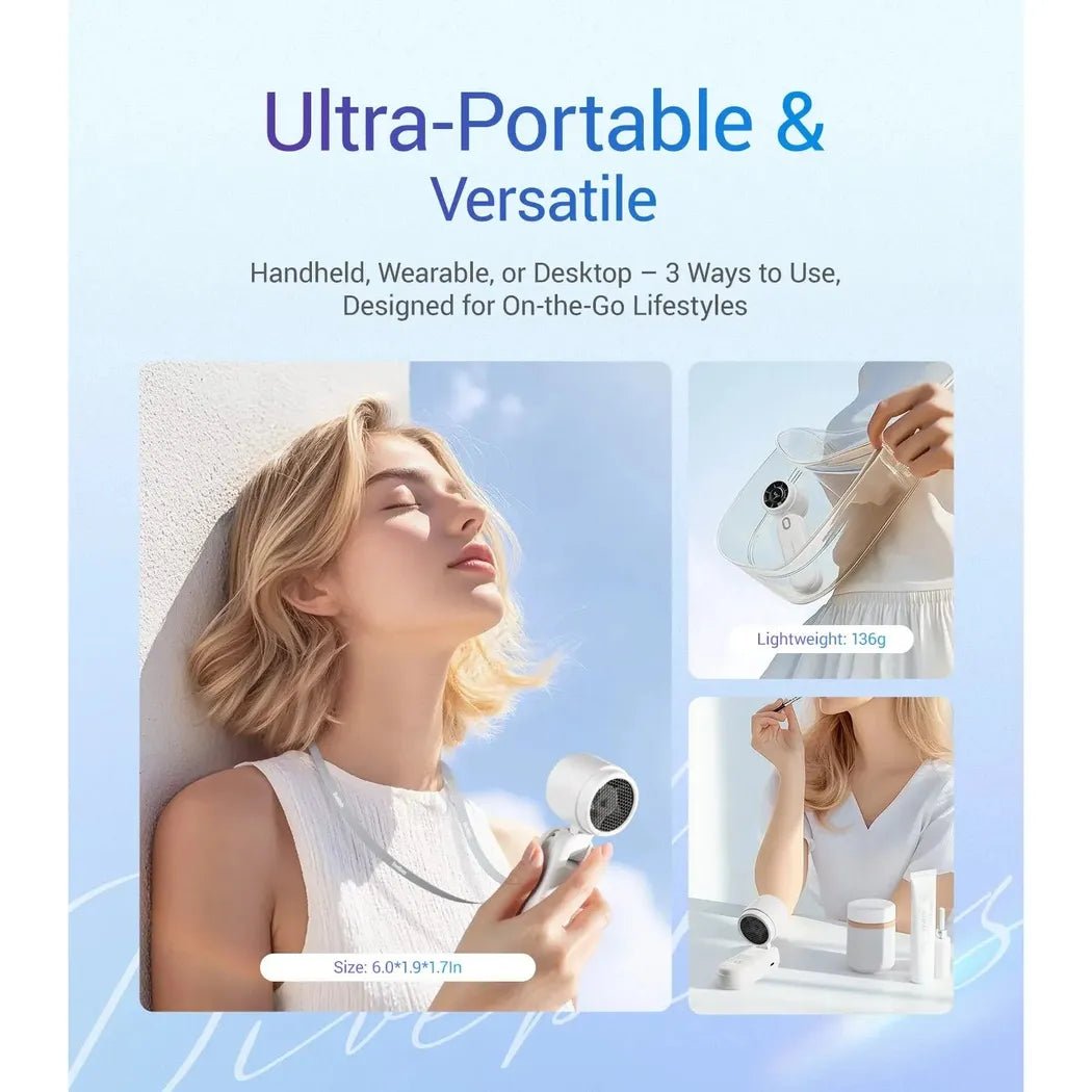 Diveblues Portable  iTurbo Handheld Fan-Accessories - Phone & Tech-Appalachian Outfitters