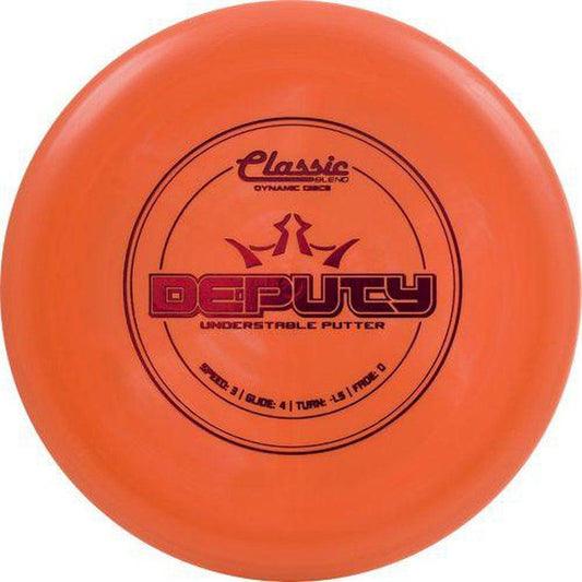 Dynamic Discs Classic Blend Deputy-Disc Golf - Discs - Putt and Approach-173-176g-Blue-Appalachian Outfitters