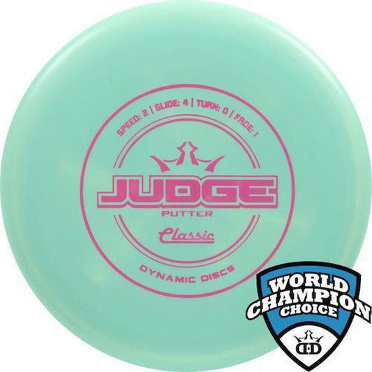 Dynamic Discs Classic Judge-Disc Golf - Discs - Putt and Approach-173-176g-Blue-Appalachian Outfitters