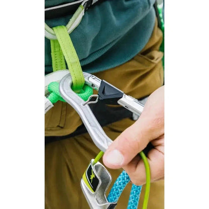 Edelrid HMS Bulletproof Belay FG Eco, non-anodized-Climbing - Hardware - Carabiners-Appalachian Outfitters