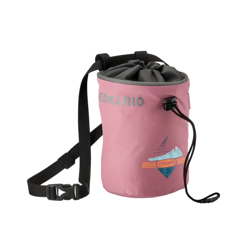 Edelrid Rodeo Chalk Bag-Climbing - Climbing Essentials - Chalk Bags-S-Rose-Appalachian Outfitters