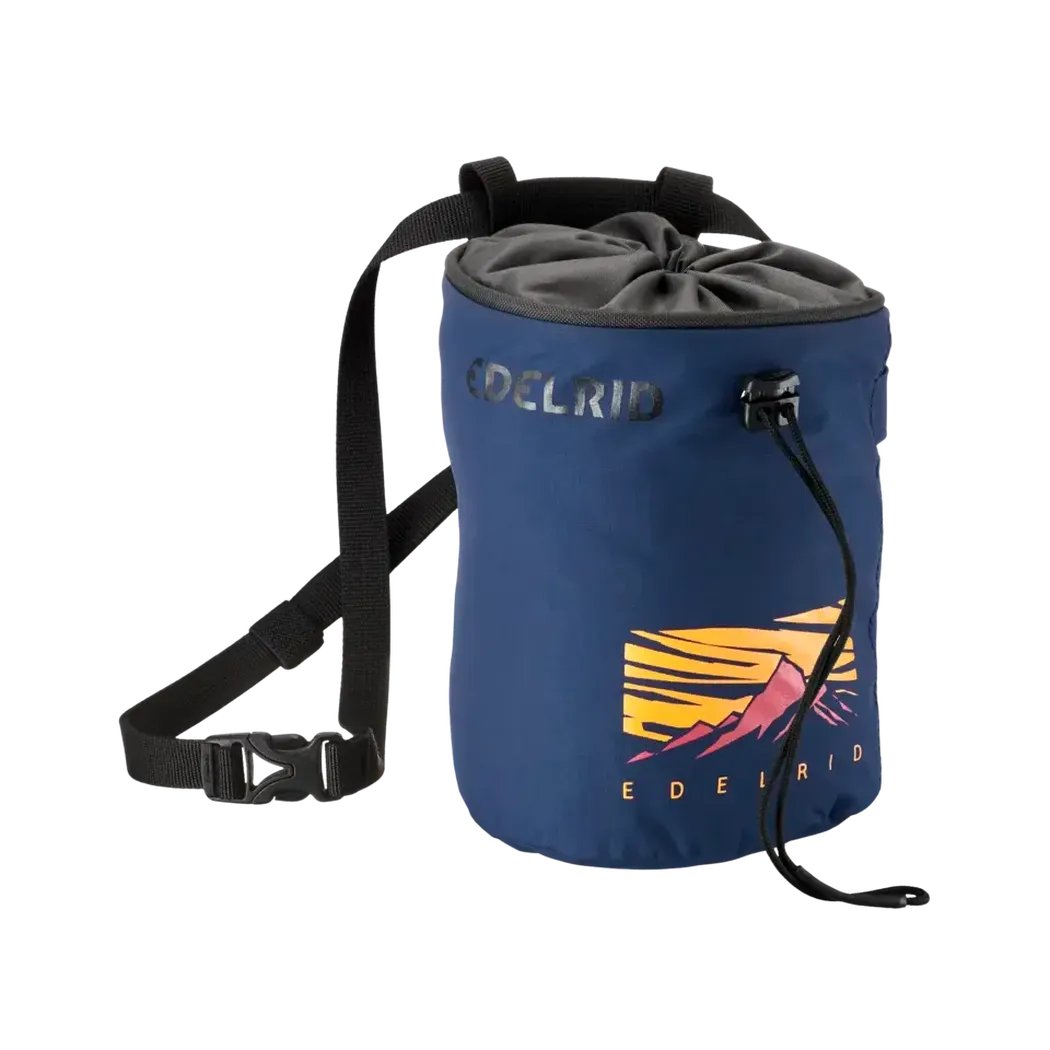 Edelrid Rodeo Chalk Bag-Climbing - Climbing Essentials - Chalk Bags-L-Navy-Appalachian Outfitters