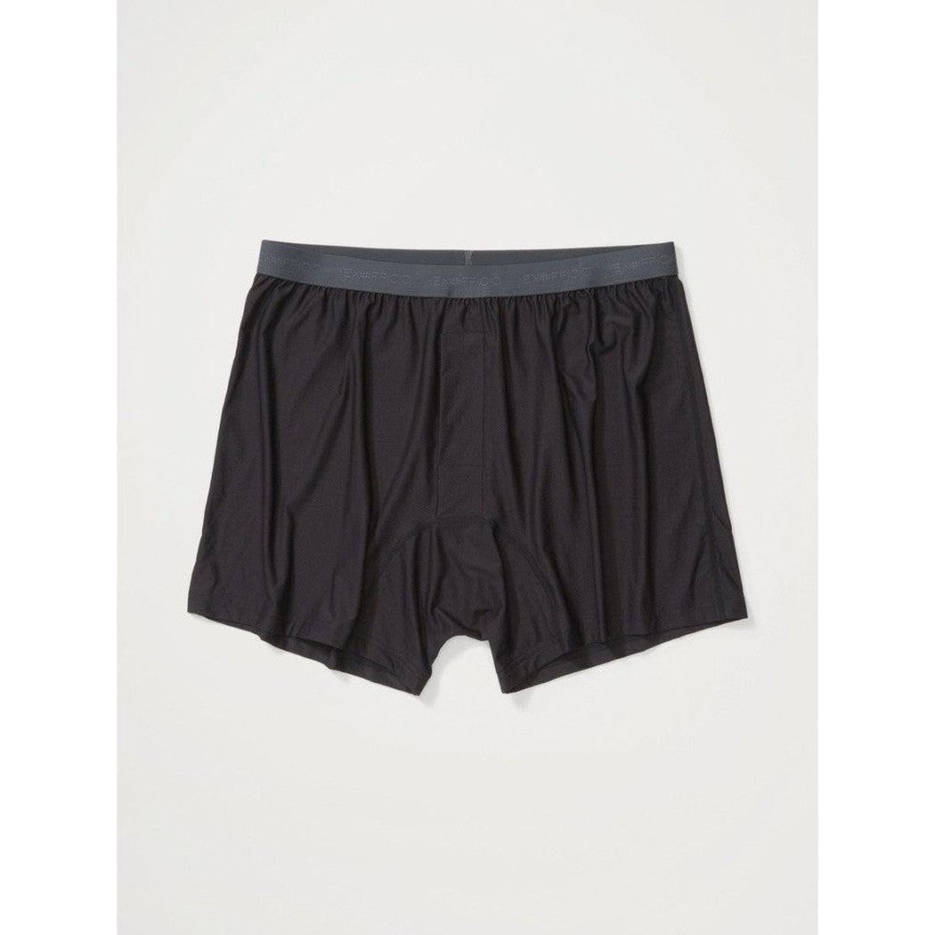 Exofficio Men's Give-N-Go 2.0 Boxer-Men's - Clothing - Underwear-Black-M-Appalachian Outfitters