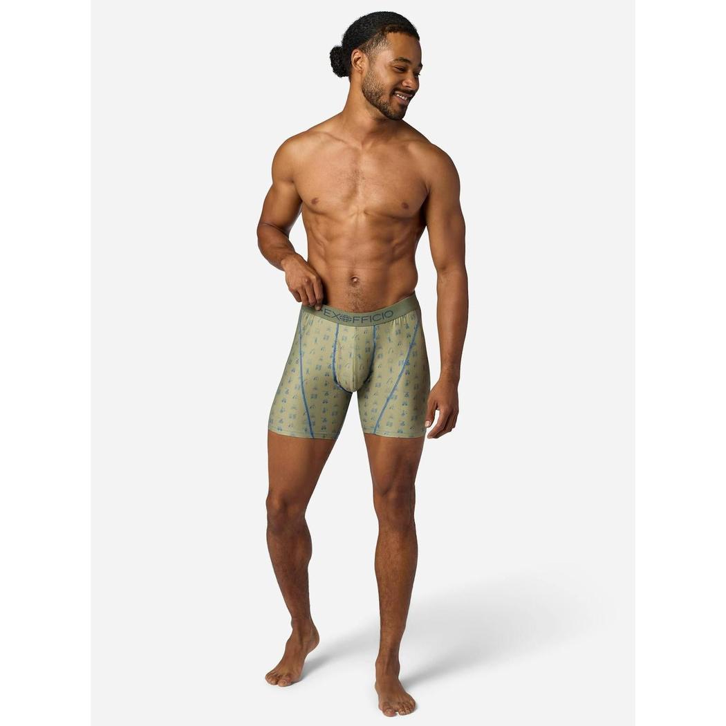 Exofficio Men's Give-N-Go Sport 2.0 Boxer Brief 6"-Men's - Clothing - Underwear-Appalachian Outfitters