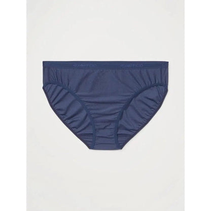 A front view of the Exofficio Women's Give-N-Go 2.0 Bikini Brief in Bellini Mosaic against a plain white background.