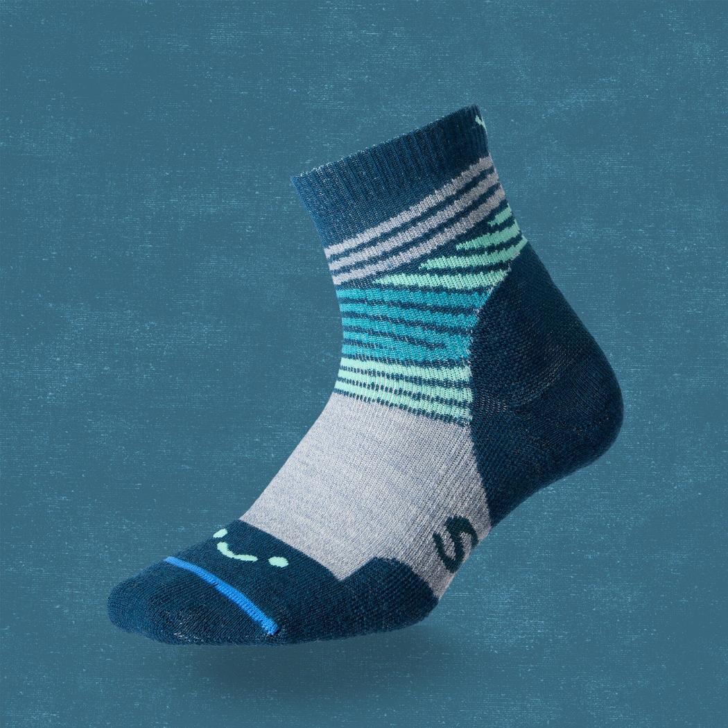 FITS Light Hiker Quarter - Go With The Flow-Accessories - Socks - Unisex-Appalachian Outfitters