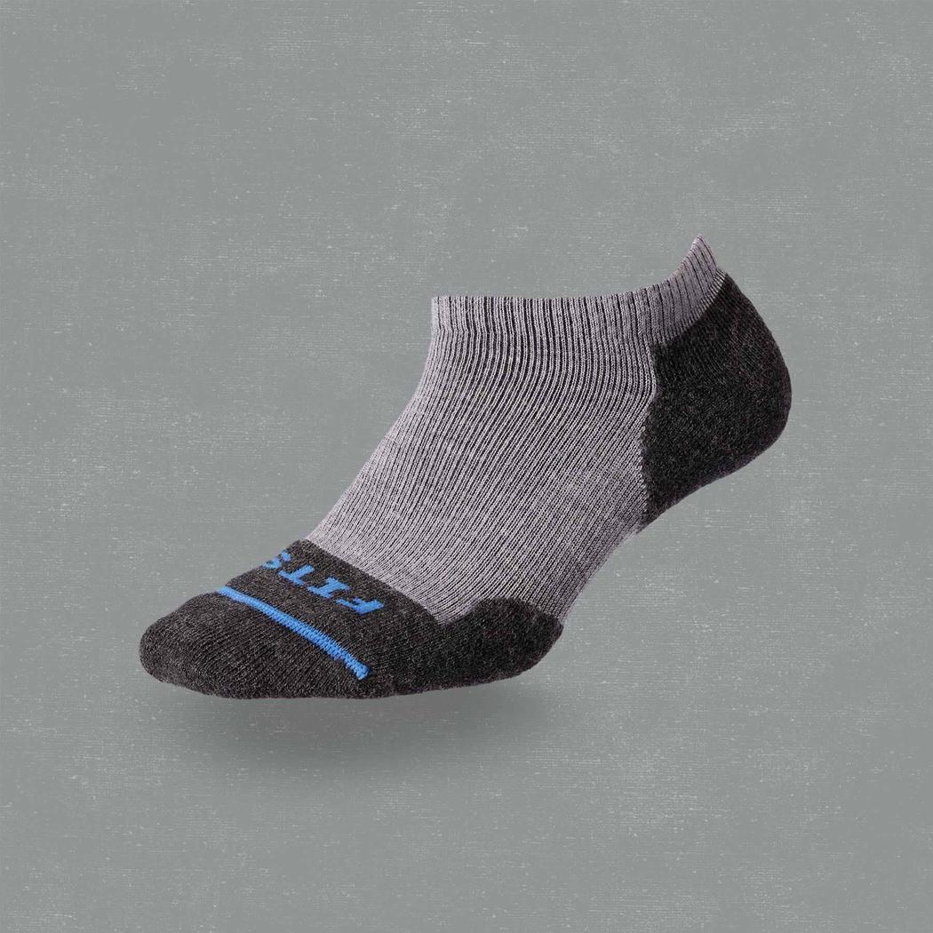FITS Light Runner Low-Accessories - Socks - Unisex-Light Grey-S-Appalachian Outfitters