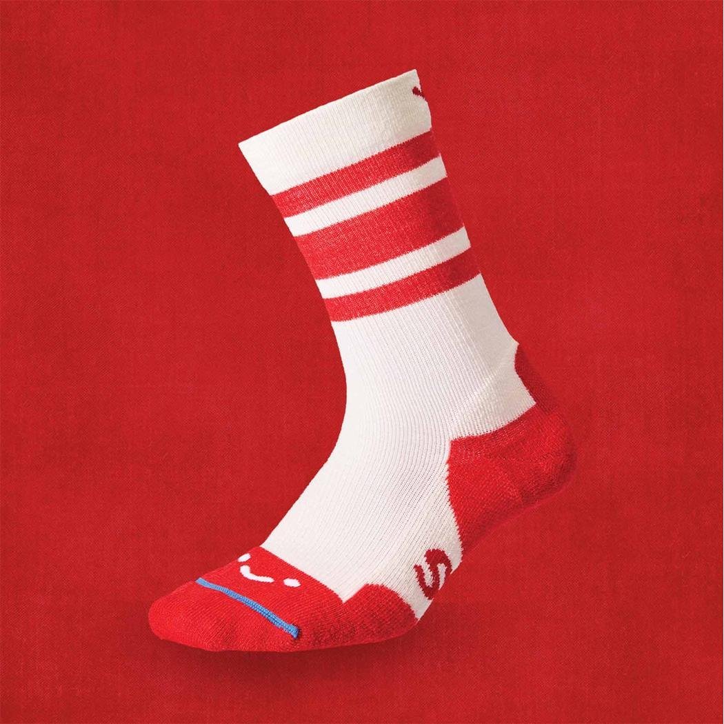 FITS Spicy Sport Original Fit Light Crew-Accessories - Socks - Unisex-Red-L-Appalachian Outfitters