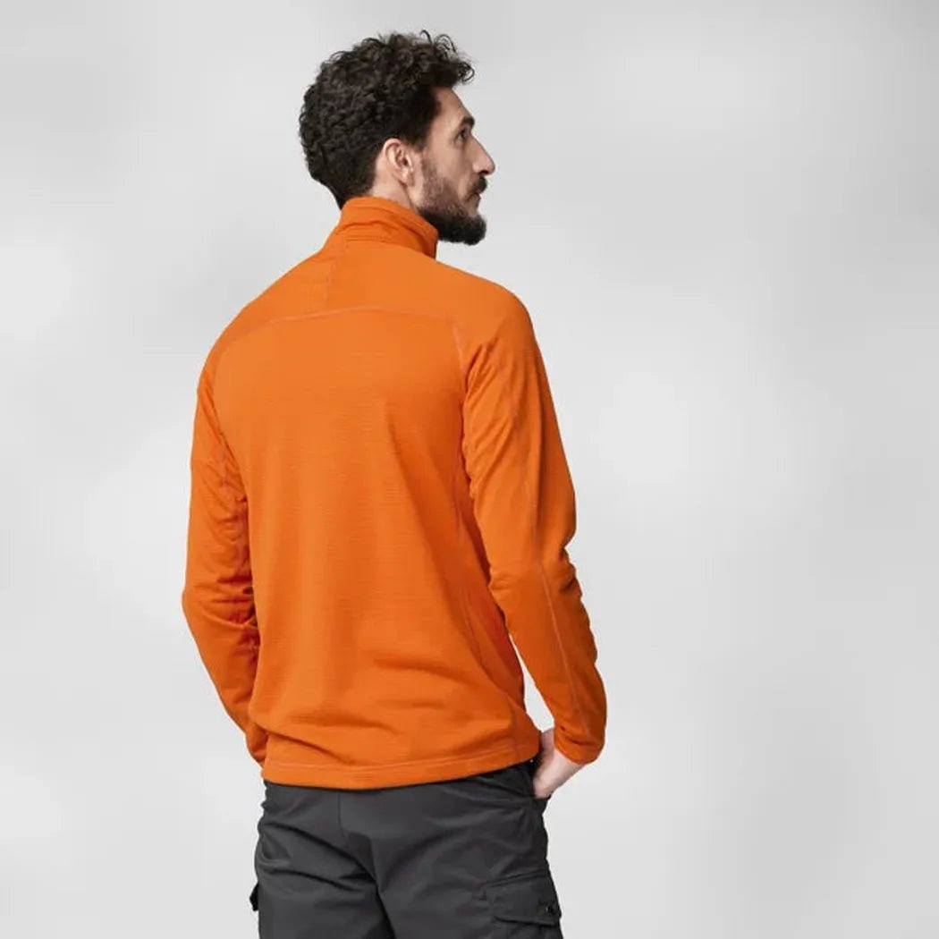 Fjallraven Men's Abisko Lite Fleece Half Zip-Men's - Clothing - Tops-Appalachian Outfitters