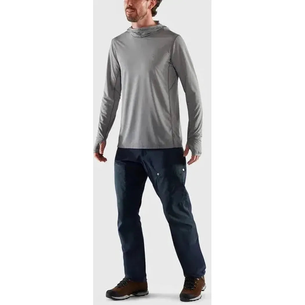 Fjallraven Men's Abisko Sun Hoodie-Men's - Clothing - Tops-Appalachian Outfitters