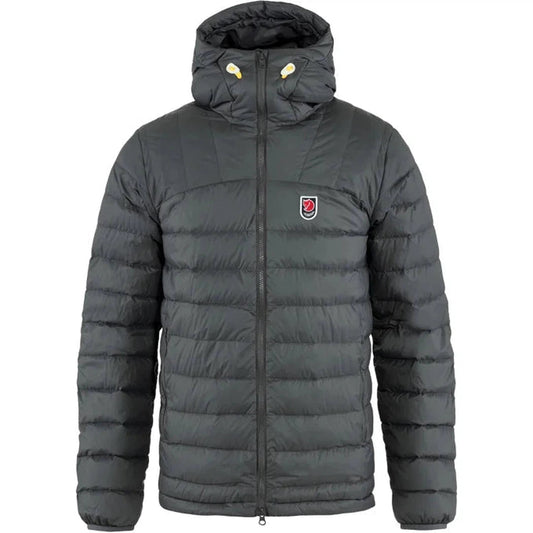 Fjallraven Men's Expedition Pack Down Hoddie-Men's - Clothing - Jackets & Vests-Basalt-M-Appalachian Outfitters