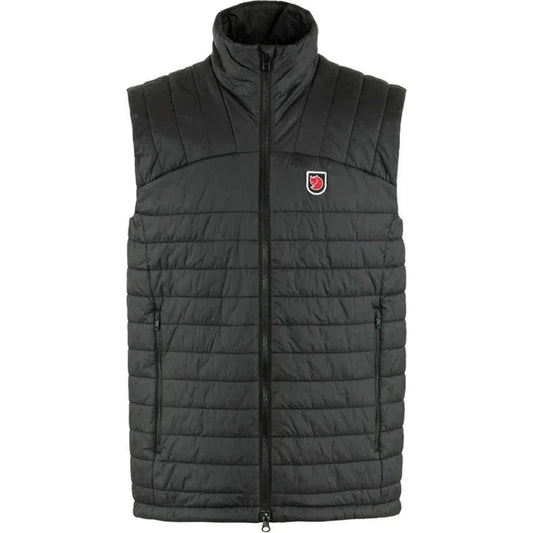 Fjallraven Men's Expedition X-Latt Vest-Men's - Clothing - Jackets & Vests-Black-M-Appalachian Outfitters