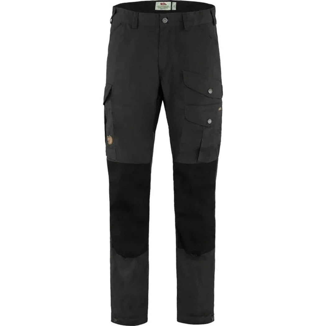 Fjallraven Men's Vidda Pro Trousers-Men's - Clothing - Bottoms-Dark Grey/Black-48-32"-Appalachian Outfitters