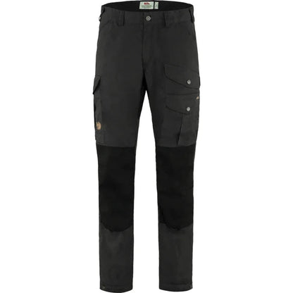 Fjallraven Men's Vidda Pro Trousers-Men's - Clothing - Bottoms-Dark Grey/Black-48-32"-Appalachian Outfitters