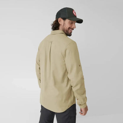 Fjallraven Men's Övik  Travel Long Sleeve Shirt-Men's - Clothing - Tops-Appalachian Outfitters