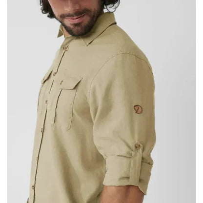 Fjallraven Men's Övik  Travel Long Sleeve Shirt-Men's - Clothing - Tops-Appalachian Outfitters