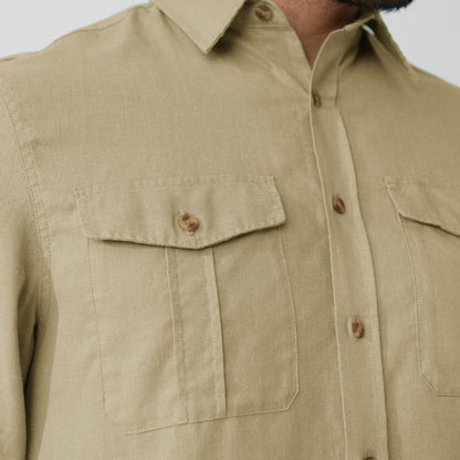 Fjallraven Men's Övik  Travel Long Sleeve Shirt-Men's - Clothing - Tops-Appalachian Outfitters
