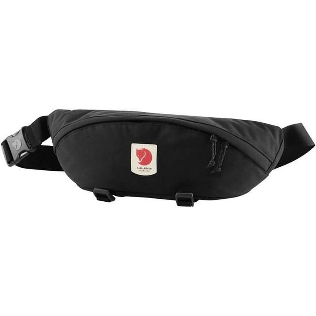 Fjallraven Ulvo Hip Pack Large-Accessories - Bags-Black-Appalachian Outfitters