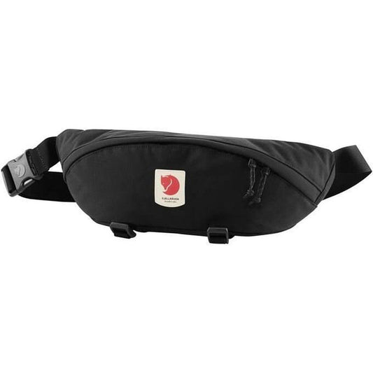 Fjallraven Ulvo Hip Pack Large-Accessories - Bags-Black-Appalachian Outfitters