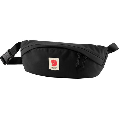 Fjallraven Ulvo Hip Pack Medium-Accessories - Bags-Black-Appalachian Outfitters