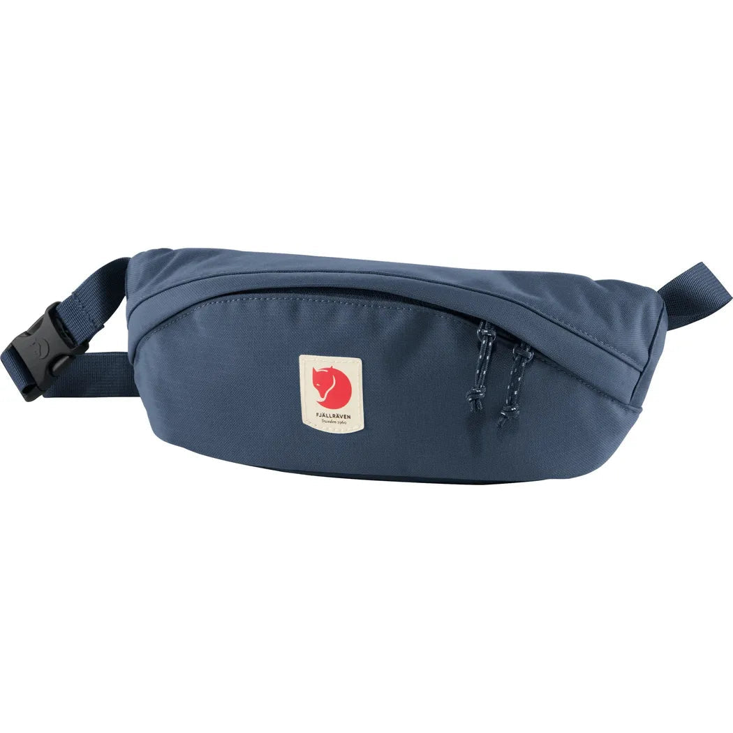 Fjallraven Ulvo Hip Pack Medium-Accessories - Bags-Mountain Blue-Appalachian Outfitters