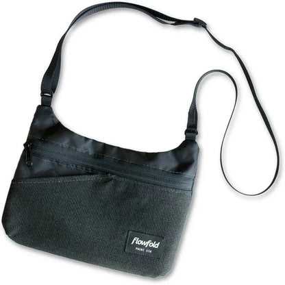 Flowfold Eclispe Crossbody-Accessories - Bags-Jet Black-Appalachian Outfitters