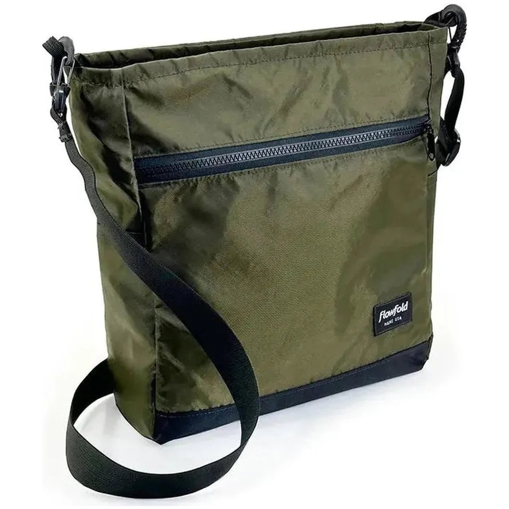 Flowfold Odyssey Crossbody-9L Medium-Accessories - Bags-Recycled Olive-Appalachian Outfitters
