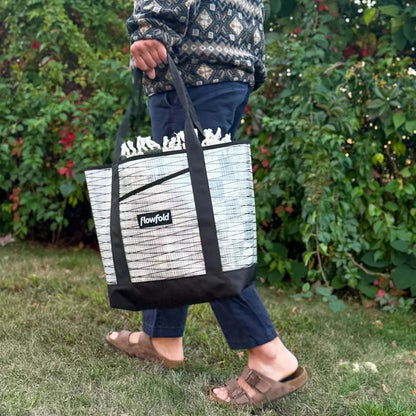 Flowfold Recycled Sailcloth Porter Tote - 16L-Accessories - Bags-Appalachian Outfitters