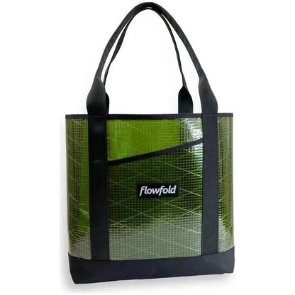 Flowfold Recycled Sailcloth Porter Tote - 16L-Accessories - Bags-Olive-Appalachian Outfitters