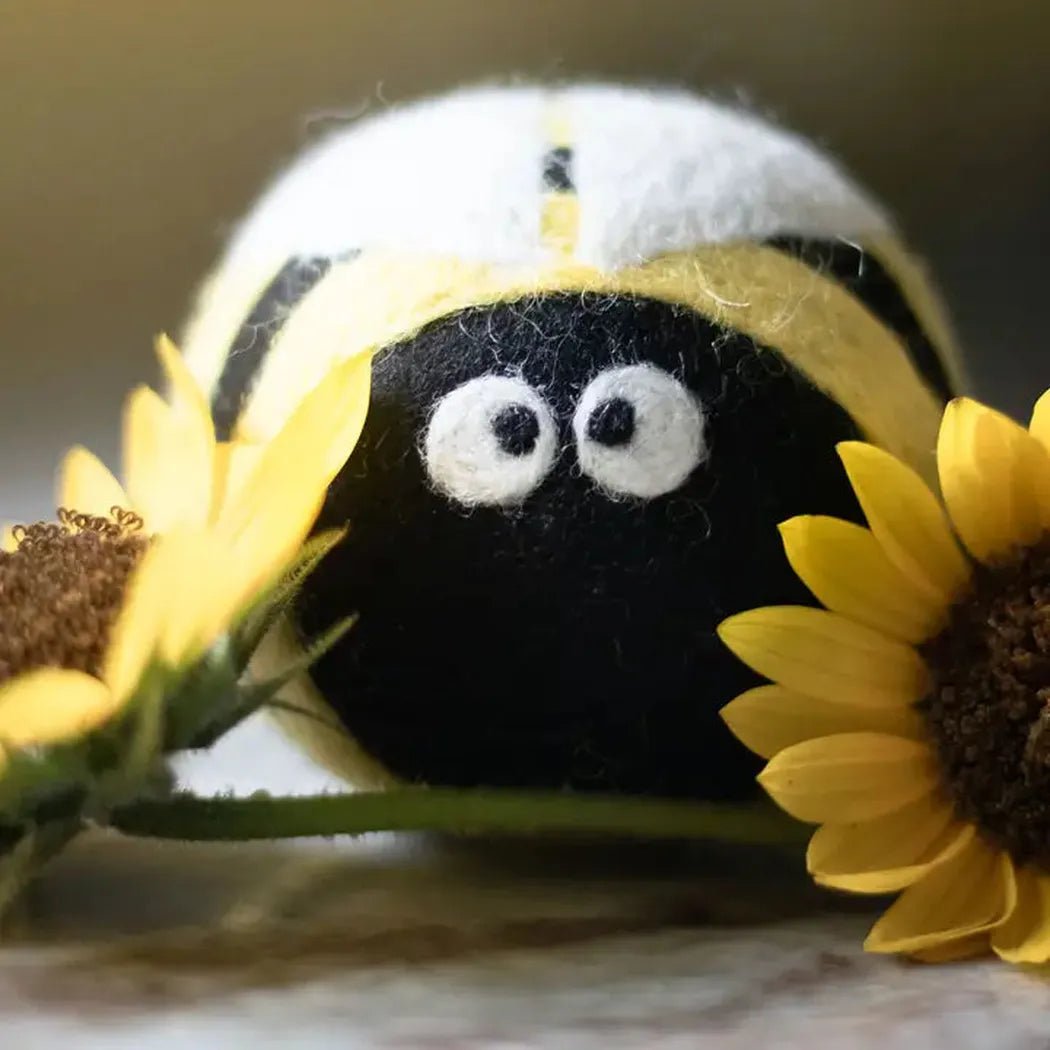 Friendsheep Bee Trio Eco Wool Dryer Balls-Accessories - Novelty-Appalachian Outfitters