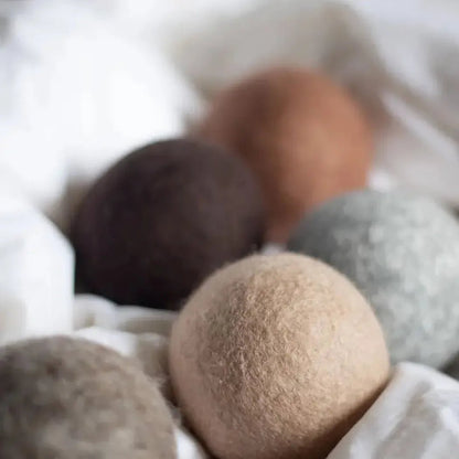 Friendsheep Natural Mystic Brown Mix Eco Wool Dryer Balls-Accessories - Novelty-Appalachian Outfitters