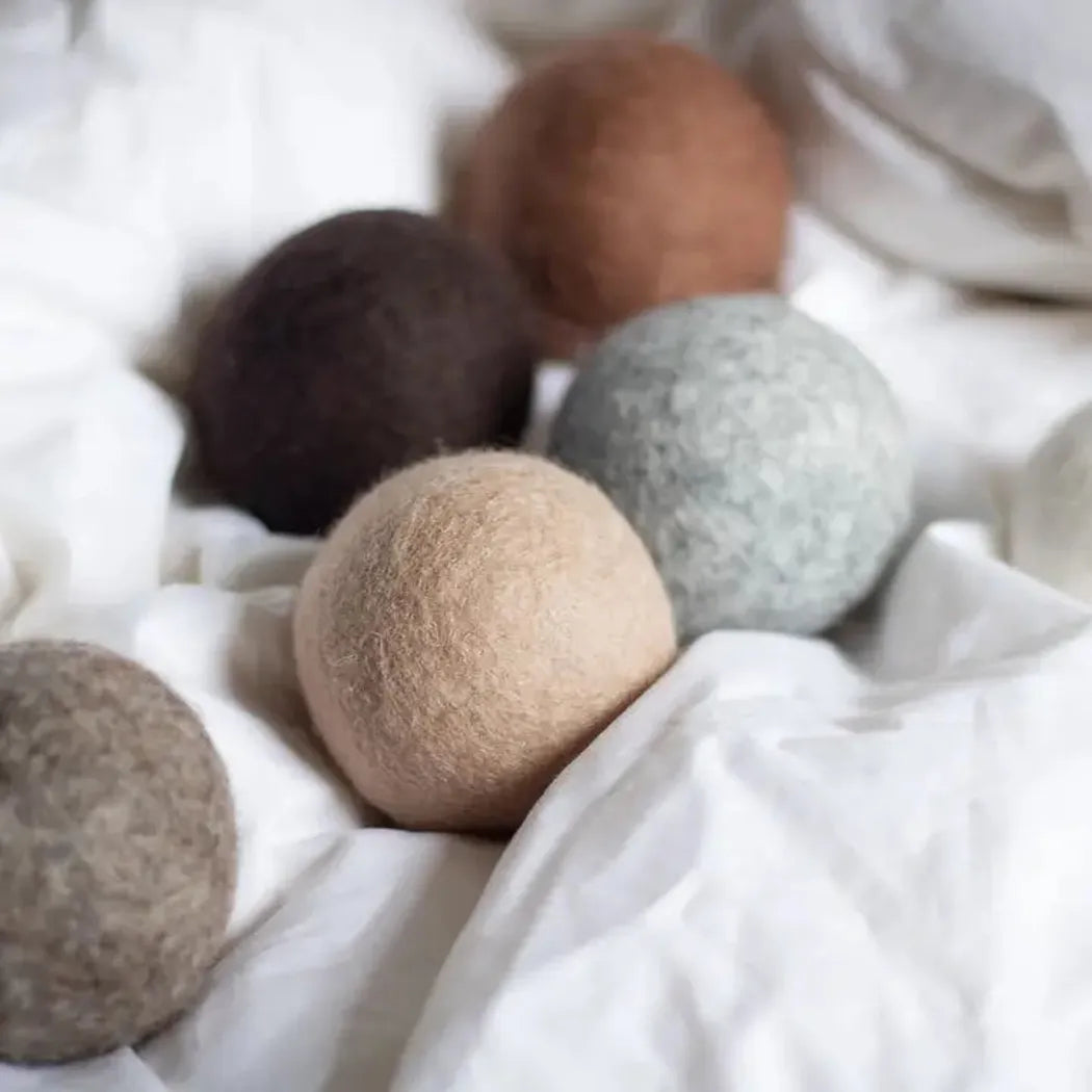 Friendsheep Natural Mystic Brown Mix Eco Wool Dryer Balls-Accessories - Novelty-Appalachian Outfitters
