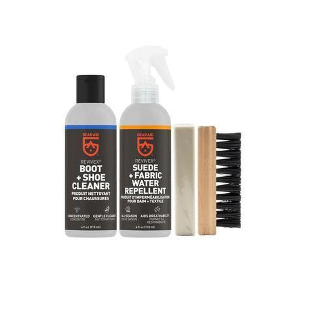 Gear Aid Revivex Suede and Fabric Boot Care Kit-Camping - Accessories - Cleaning & Maintenance-Appalachian Outfitters