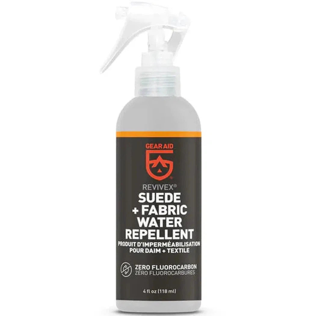 Gear Aid Revivex Suede Repellent 4 fl oz-Camping - Accessories - Cleaning & Maintenance-Appalachian Outfitters