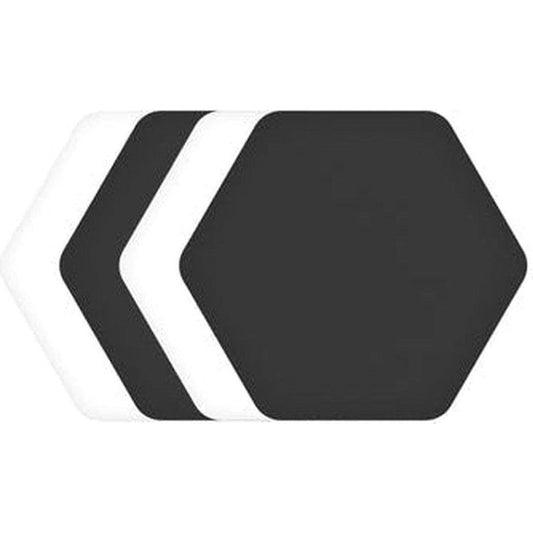 Gear Aid Tenacious Tape Patches Hex-Camping - Accessories - Cleaning & Maintenance-Black/Clear-Appalachian Outfitters